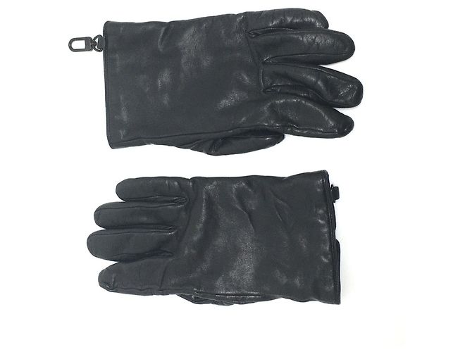 Louis Vuitton MP2429 Gon LV Staple Edition Handschuhe Schwarz - Ansicht 8
