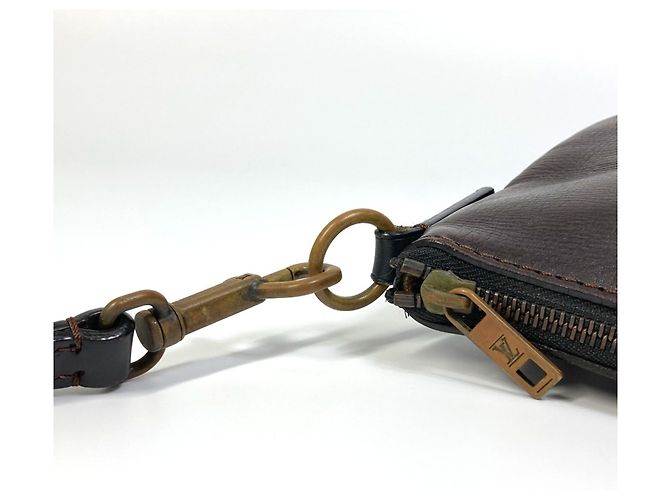 Borsa a Spalla Pochette Shawnee MM Utah M93453 Louis Vuitton Marrone - vista 10