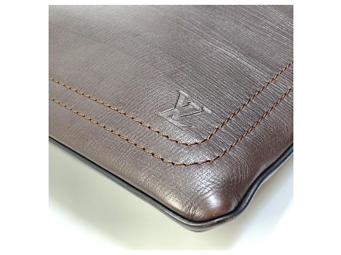 Borsa a Spalla Pochette Shawnee MM Utah M93453 Louis Vuitton Marrone - vista 11