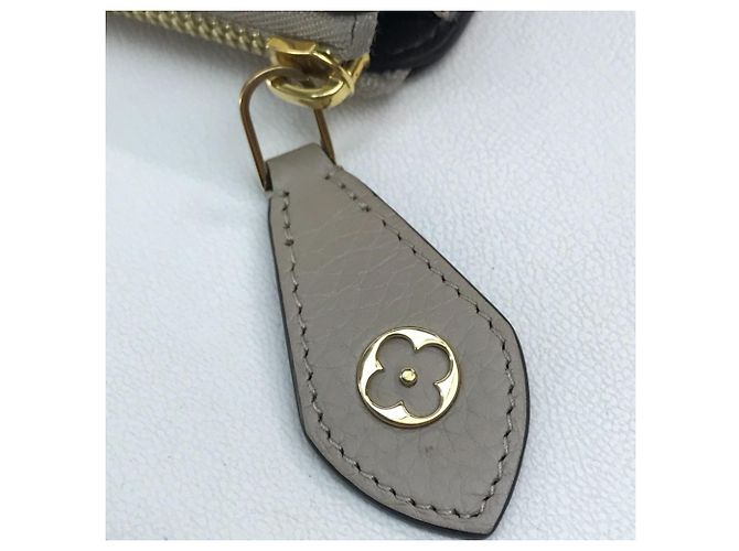 Louis Vuitton Monogramm Blumen Zippy Geldbörse Comete Beige - Ansicht 5