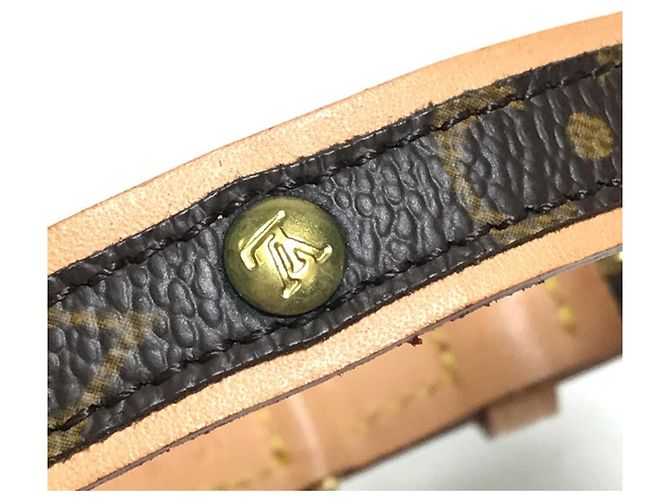 Louis Vuitton Monogram Collier Baxter PM Dog Collar Brown - view 10