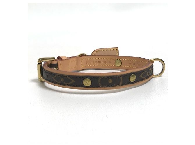 Louis Vuitton Monogram Collier Baxter PM Dog Collar Brown - view 2