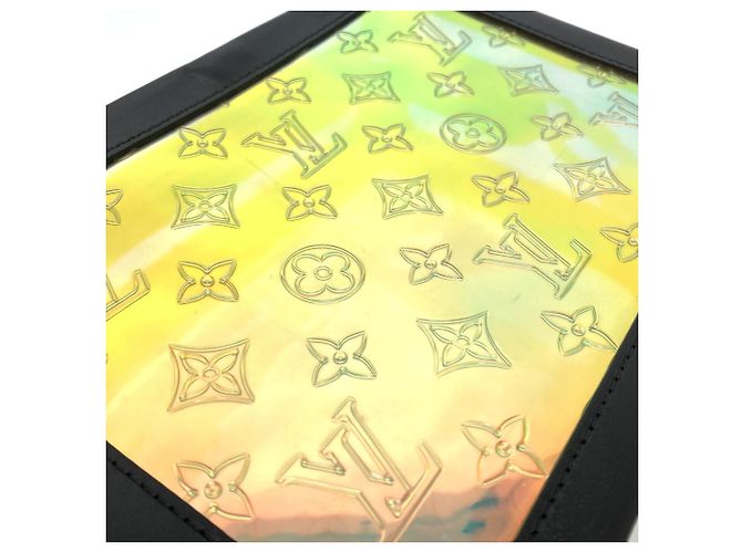 Borsa a Spalla Soft Trunk Monogram Prism di Louis Vuitton Nero - vista 10