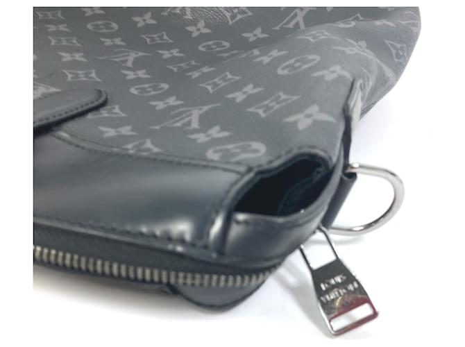 Louis Vuitton Monogram Eclipse Explorer Tote Shoulder Bag Black - view 10