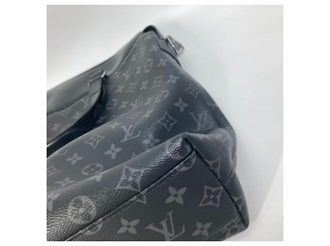Louis Vuitton Monogram Eclipse Explorer Tote Shoulder Bag Black - view 5