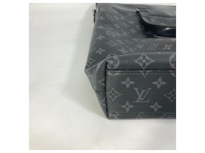 Louis Vuitton Monogram Eclipse Explorer Tote Shoulder Bag Black - view 6