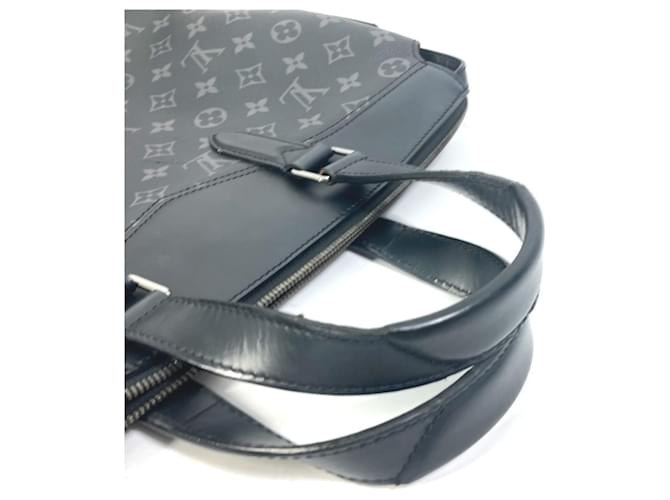 Louis Vuitton Monogram Eclipse Explorer Tote Shoulder Bag Black - view 8