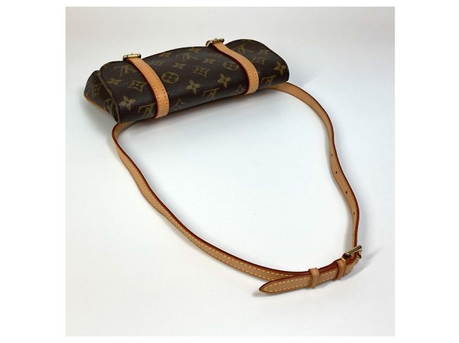Pochette Marel in Tela Monogram Louis Vuitton Marrone - vista 3