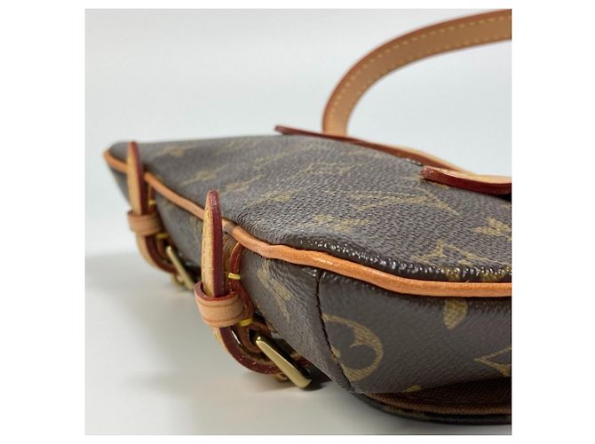 Pochette Marel in Tela Monogram Louis Vuitton Marrone - vista 9