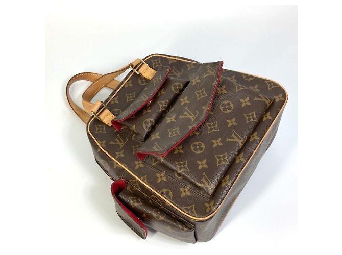 Borsa tote Monogram Excentricità Louis Vuitton Marrone - vista 3