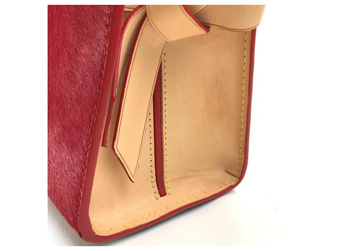 Borsa Louis Vuitton Monogram Studded Marrone Rosso Monogramma - vista 5