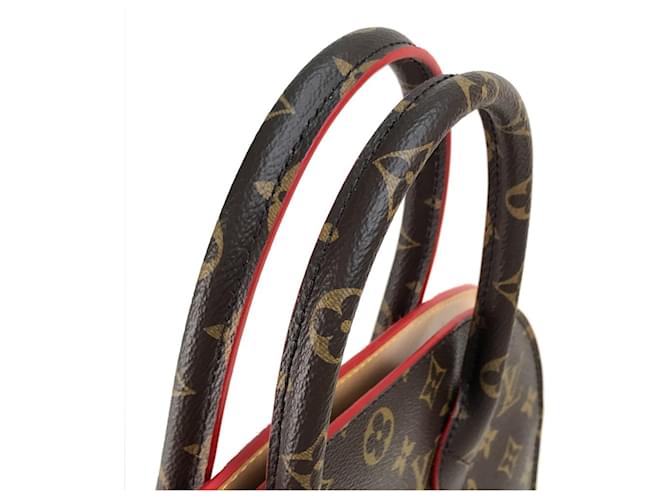 Borsa Louis Vuitton Monogram Studded Marrone Rosso Monogramma - vista 6