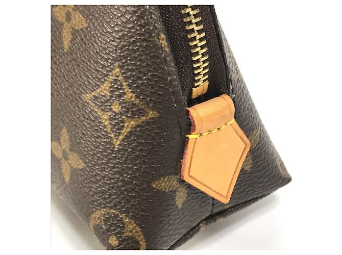 Pochette Cosmetica in Tela Monogram Louis Vuitton Marrone - vista 10