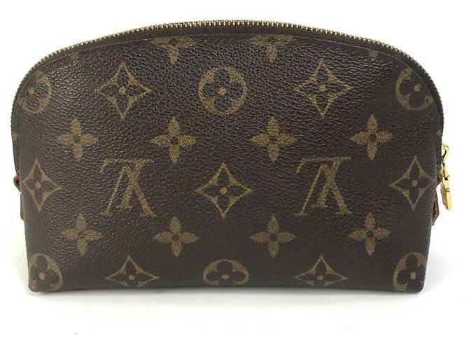 Pochette Cosmetica in Tela Monogram Louis Vuitton Marrone - vista 2