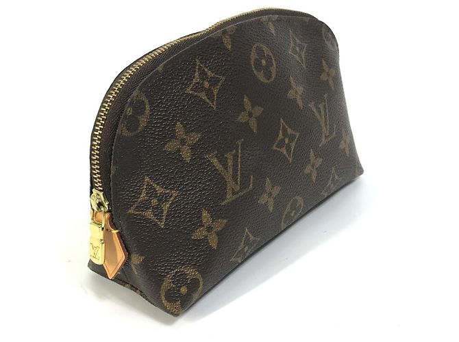 Pochette Cosmetica in Tela Monogram Louis Vuitton Marrone - vista 3