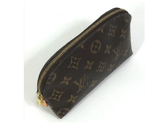 Pochette Cosmetica in Tela Monogram Louis Vuitton Marrone - vista 5