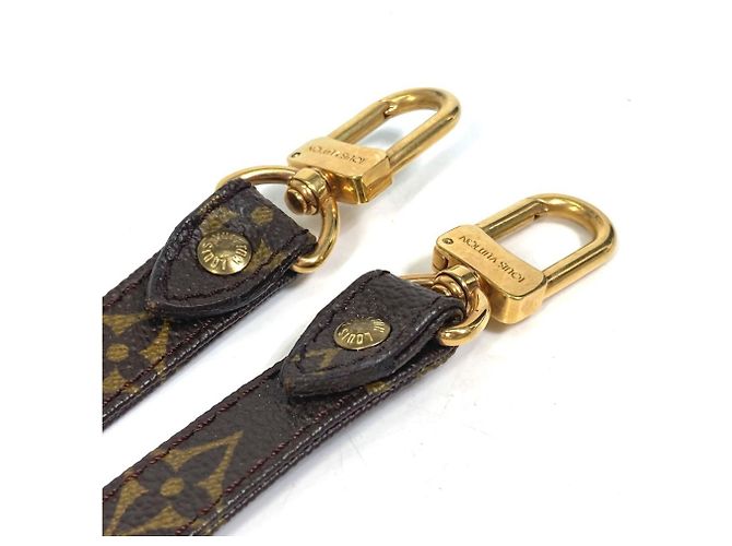 Cinghia a Spalla in Tela Monogram Louis Vuitton Marrone - vista 2