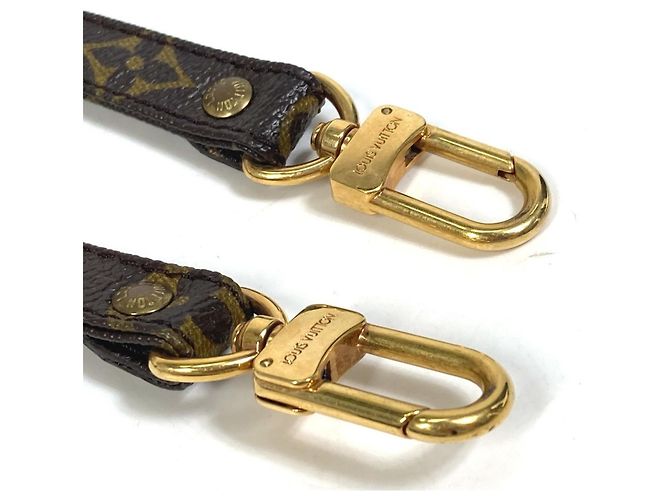Cinghia a Spalla in Tela Monogram Louis Vuitton Marrone - vista 3