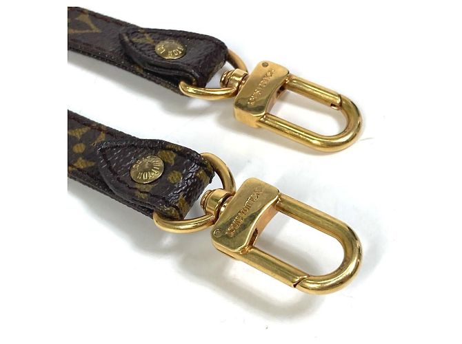 Cinghia a Spalla in Tela Monogram Louis Vuitton Marrone - vista 4