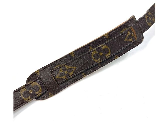 Cinghia a Spalla in Tela Monogram Louis Vuitton Marrone - vista 5