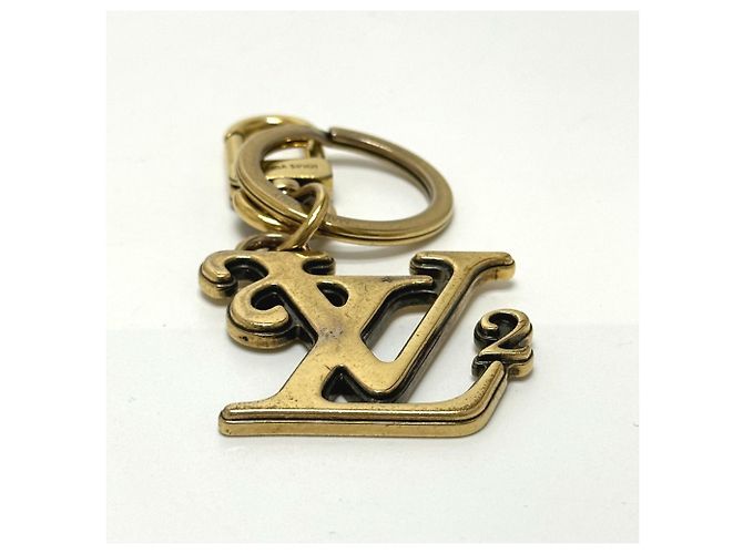 Louis Vuitton NIGO Collaboration Keyring Golden - view 3