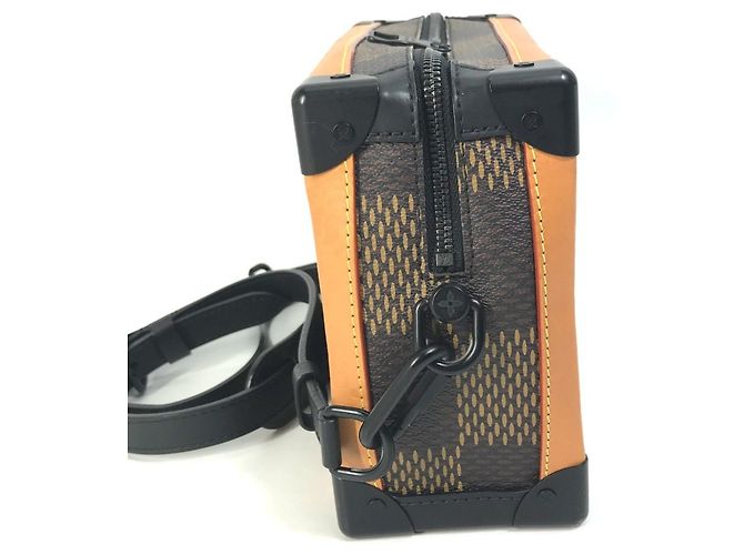 Borsa a Spalla Pochette Louis Vuitton Damier Giant Collaborazione NIGO Marrone - vista 6