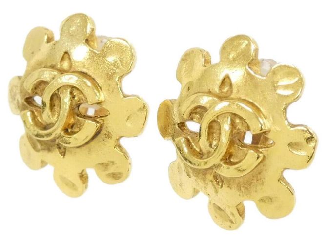 Orecchini a clip dorati Chanel 03034 D'oro - vista 2