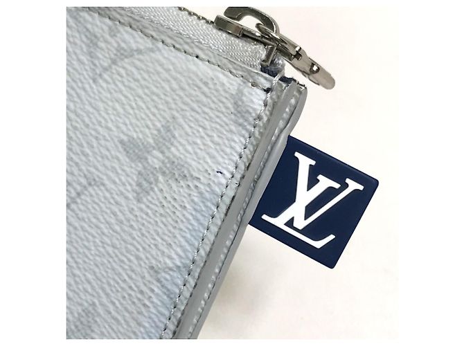 Pochette Jour PM Monogram Louis Vuitton Blanc Rouge Bleu - vue 11