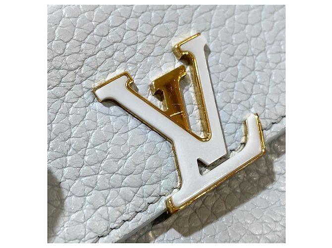 Portefeuille Capucines XS Compact à Trois Volets Louis Vuitton Bleu - vue 5
