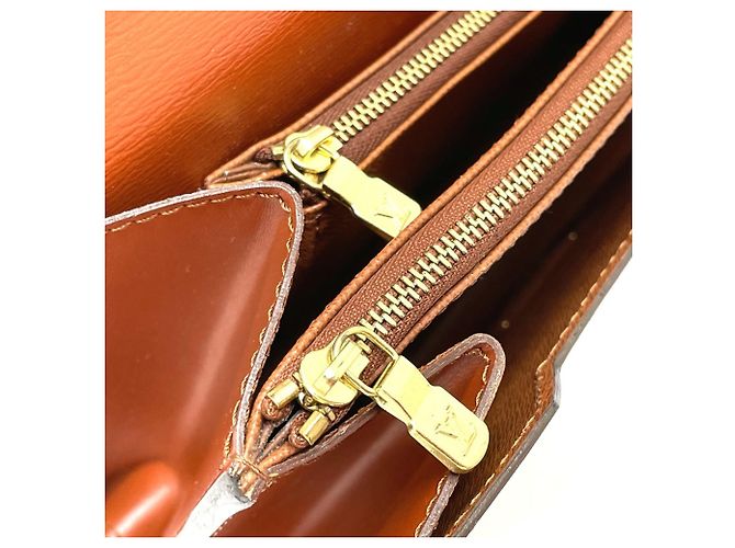 Borsa da lavoro Concorde Epi Louis Vuitton Marrone - vista 10