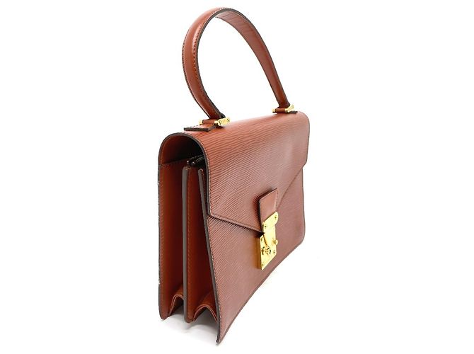Borsa da lavoro Concorde Epi Louis Vuitton Marrone - vista 3