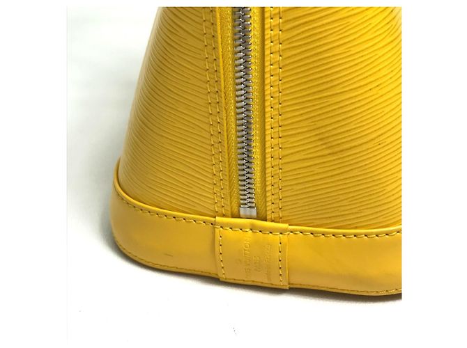 Louis Vuitton Epi Alma PM Tote Bag Gelb - Ansicht 6