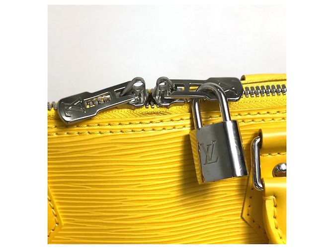 Louis Vuitton Epi Alma PM Tote Bag Gelb - Ansicht 9