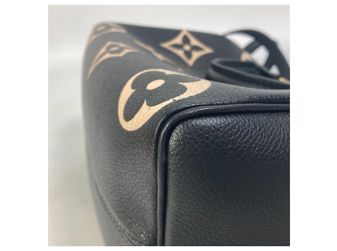 Borsa Louis Vuitton Monogram Empreinte Speedy Bandoulière 25 Nero - vista 7