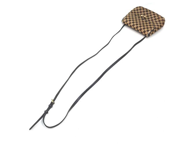 Bolsa de Ombro Pochette Gazelle Damier Sauvage M92130 Louis Vuitton Marrom - vista 9