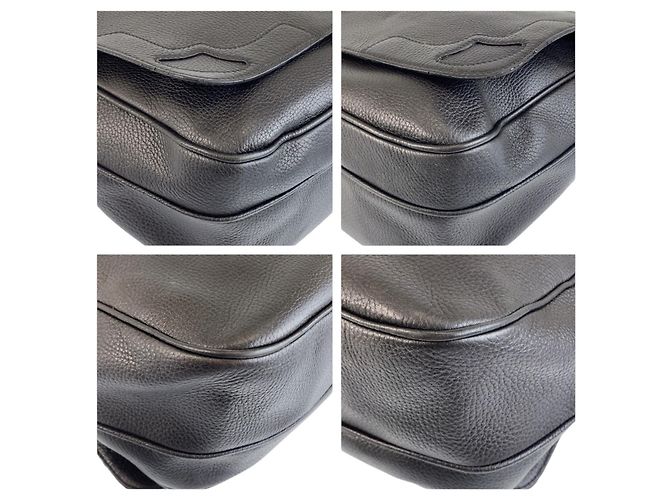 Borsa a spalla in pelle marrone scuro Cartier Marcello - vista 3