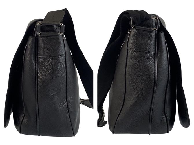 Borsa a spalla in pelle marrone scuro Cartier Marcello - vista 8