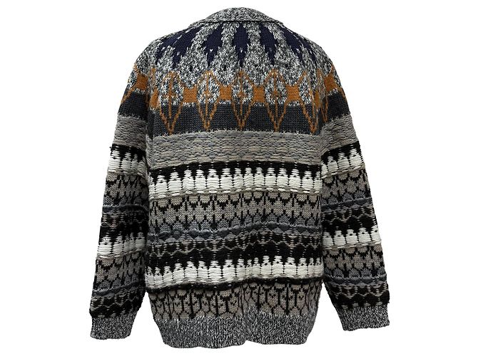 Stella Mc Cartney Fair Isle Cardigan aus mehrfarbiger Wolle von Stella McCartney Mehrfarben - Ansicht 3