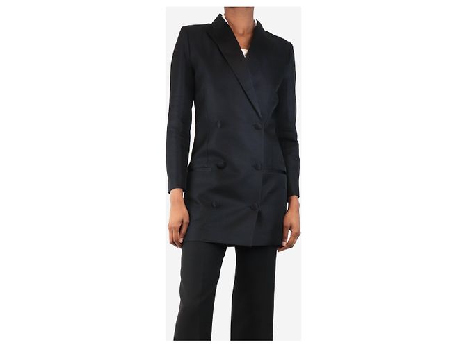Iro Schwarze doppelt knöpfbare Blazer - Größe UK 8 - Ansicht 3