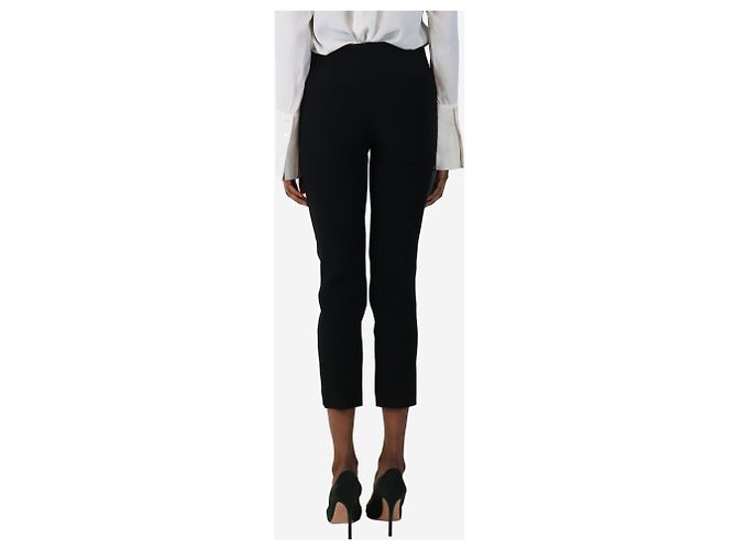Alexander Mcqueen Pantalones negros a medida - talla UK 4 - vista 3