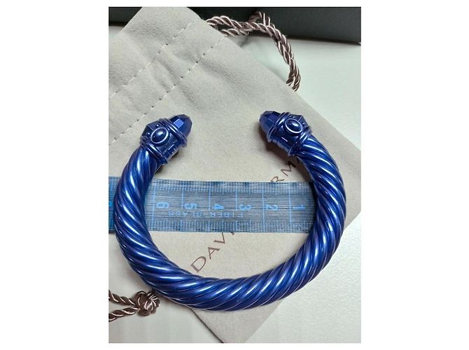 David Yurman Renaissance-Kabelarmband Blau - Ansicht 3