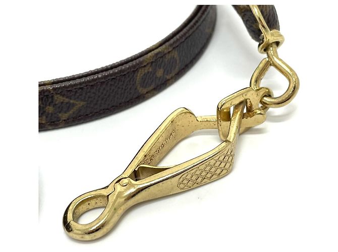 Laisse Baxter MM Monogram Louis Vuitton Marron Monogramme - vue 2