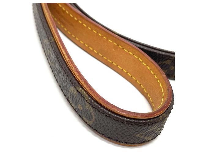 Laisse Baxter MM Monogram Louis Vuitton Marron Monogramme - vue 3