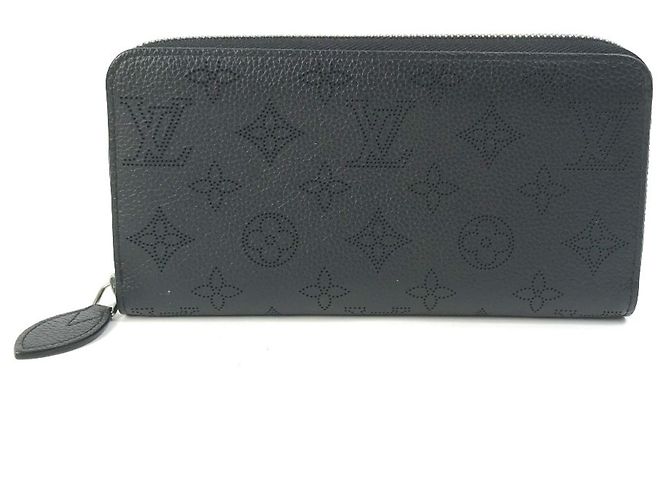 Cartera Zippy Monogram Mahina Louis Vuitton Negro - vista 2