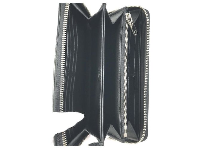 Cartera Zippy Monogram Mahina Louis Vuitton Negro - vista 8
