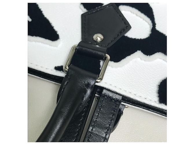 Louis Vuitton M45567 gestepptes Monogram Cabas Handtasche/Tote Bag Schwarz Weiß - Ansicht 7