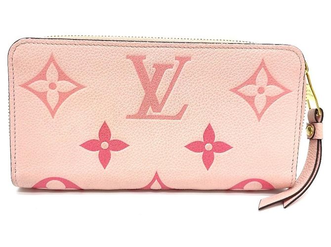 Cartera Zippy Monogram Empreinte Louis Vuitton Rosa - vista 2