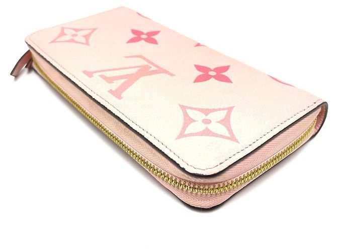 Cartera Zippy Monogram Empreinte Louis Vuitton Rosa - vista 4