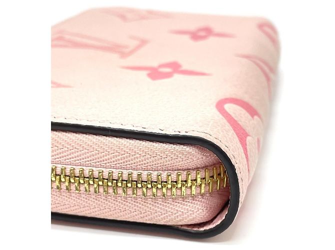Cartera Zippy Monogram Empreinte Louis Vuitton Rosa - vista 5
