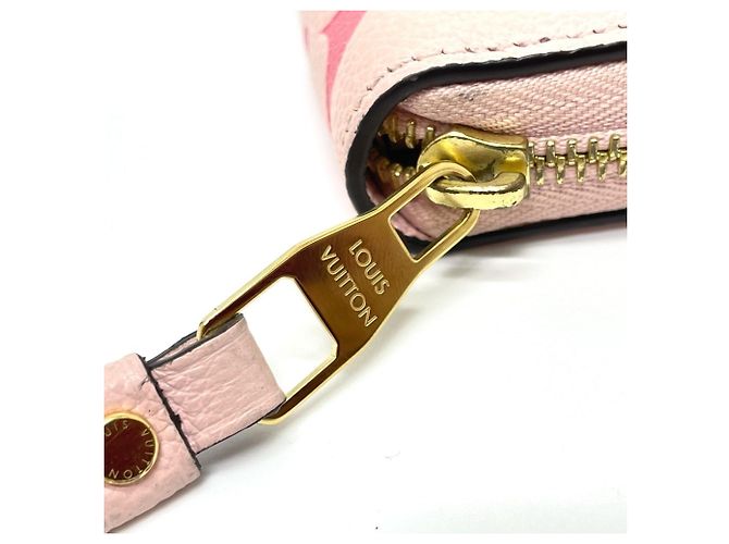 Cartera Zippy Monogram Empreinte Louis Vuitton Rosa - vista 6